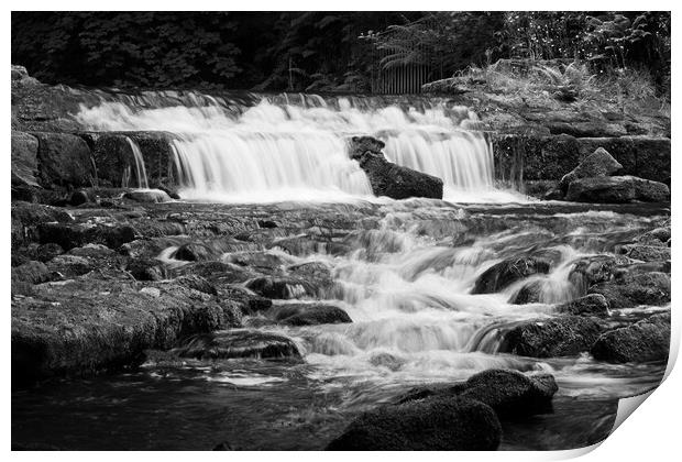 Close to the weir Print by David McCulloch