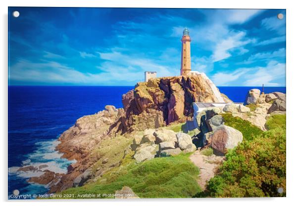 Cabo Vilán Lighthouse - 2 Acrylic by Jordi Carrio