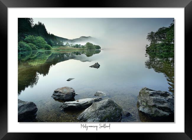 Misty morning Scotland Framed Print by JC studios LRPS ARPS