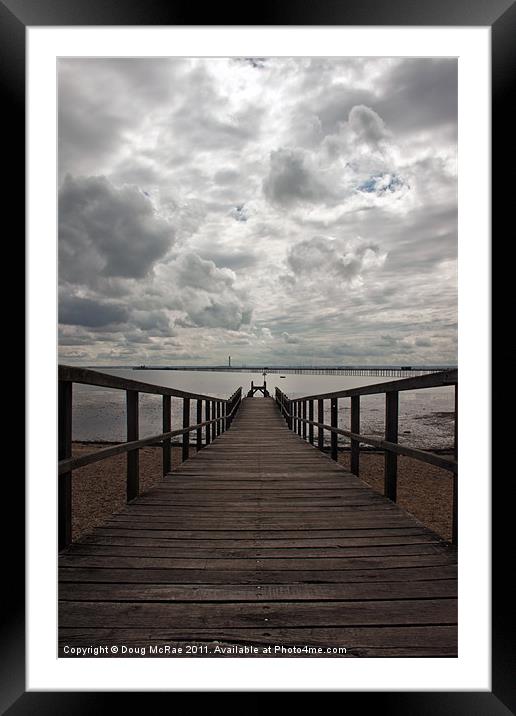 Slipway Framed Mounted Print by Doug McRae