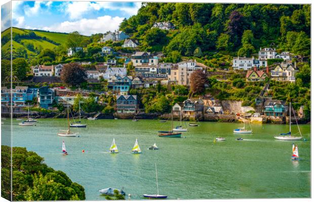 The Thrilling Dartmouth Regatta Canvas Print by Paul F Prestidge