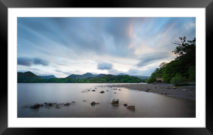 Derwentwater Lake District National Park Framed Mounted Print by Phil Durkin DPAGB BPE4