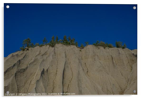 Limestone Cliffs Acrylic by DiFigiano Photography