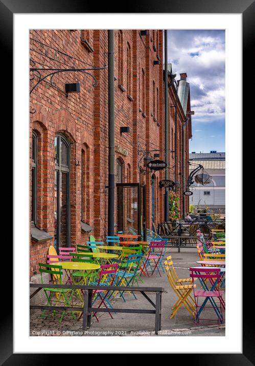 Helsinki Waterfront Framed Mounted Print by DiFigiano Photography