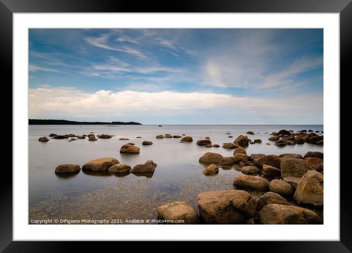 Tolburg Beach Framed Mounted Print by DiFigiano Photography