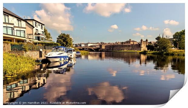 Enniskillen, Northern Ireland Print by jim Hamilton