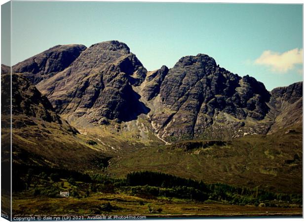 on skye Canvas Print by dale rys (LP)