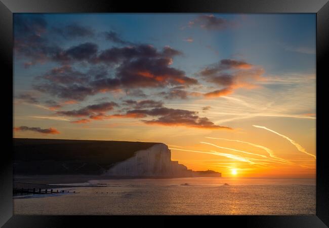 Sky cloud Framed Print by Ben Russell