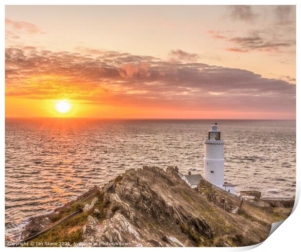 Start point lighthouse #2 Print by Ian Stone