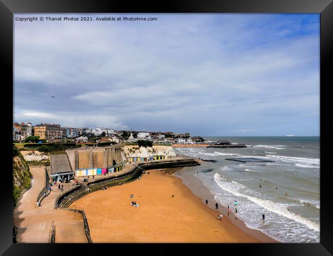 Broadstairs Beach Framed Print by Thanet Photos