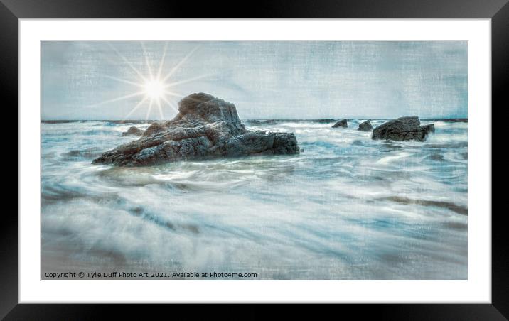 Turn of The Tide At Durness Framed Mounted Print by Tylie Duff Photo Art