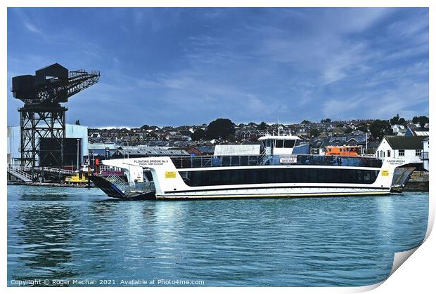 The Crossing at Cowes Print by Roger Mechan