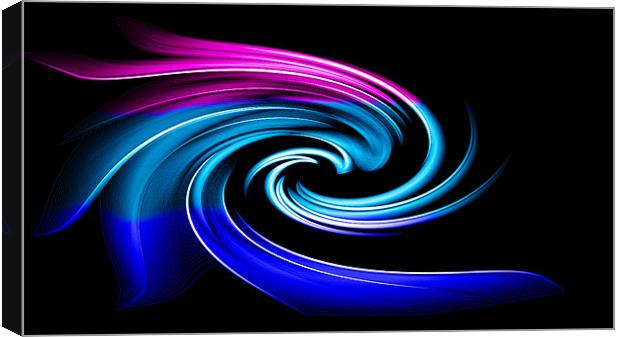 swirling abstract Canvas Print by Northeast Images
