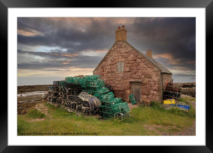 Fishermans lodge scotland Framed Mounted Print by mark dodd