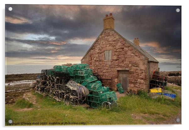 Fishermans lodge scotland Acrylic by mark dodd