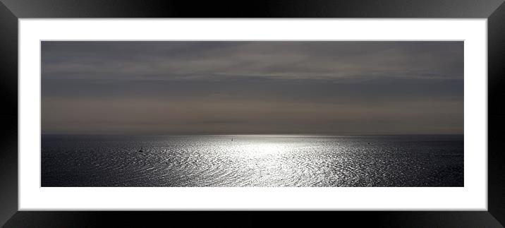 Moonlight Sailing Framed Mounted Print by Mike Gorton