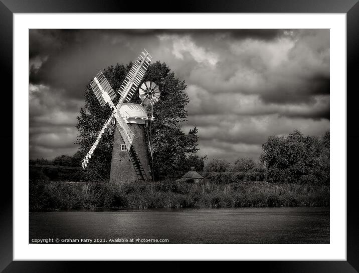 Resurgence of Hardley Mill Framed Mounted Print by Graham Parry