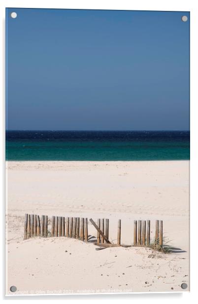 Tarifa beach Spain Acrylic by Giles Rocholl