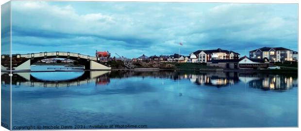 Fleetwood Reflections Canvas Print by Michele Davis