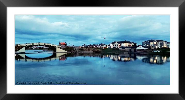 Fleetwood Reflections Framed Mounted Print by Michele Davis