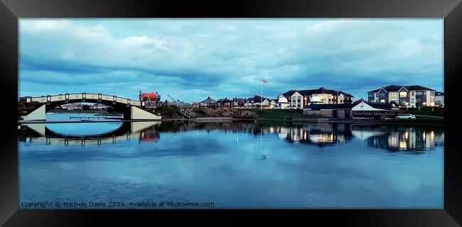 Fleetwood Reflections Framed Print by Michele Davis