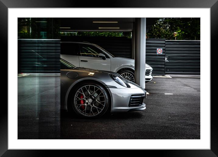 Porsche Framed Mounted Print by Dorringtons Adventures