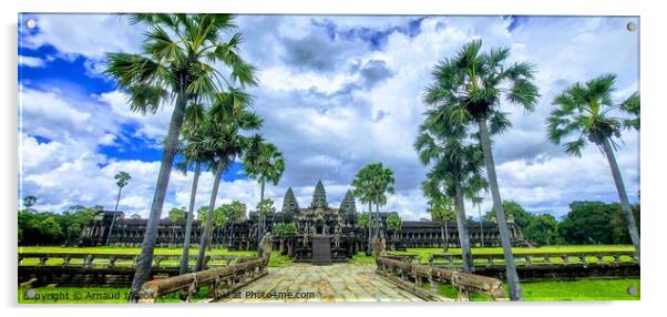 Angkor Wat Temple Acrylic by Arnaud Jacobs