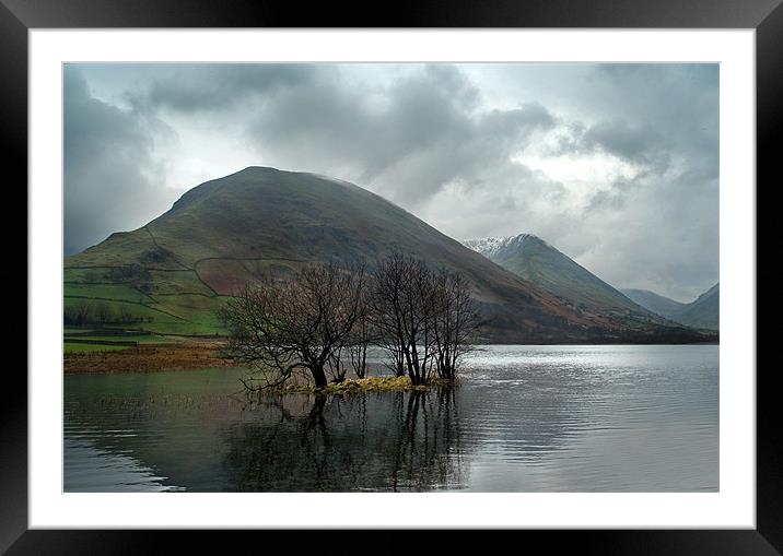 Brothers Water Framed Mounted Print by Wayne Molyneux