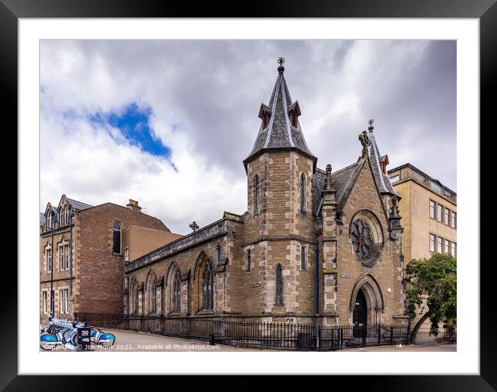 Old Congregational Church, Dundee Framed Mounted Print by Jim Monk