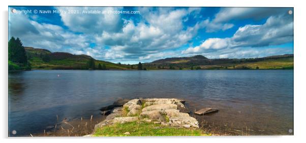 Loch Ordie near Dunkeld, Perthshire Acrylic by Navin Mistry