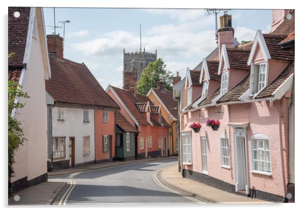 Framlingham, Suffolk Acrylic by Graham Custance