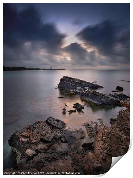 Favàritx lighthouse, Menorca Spain Print by Giles Rocholl