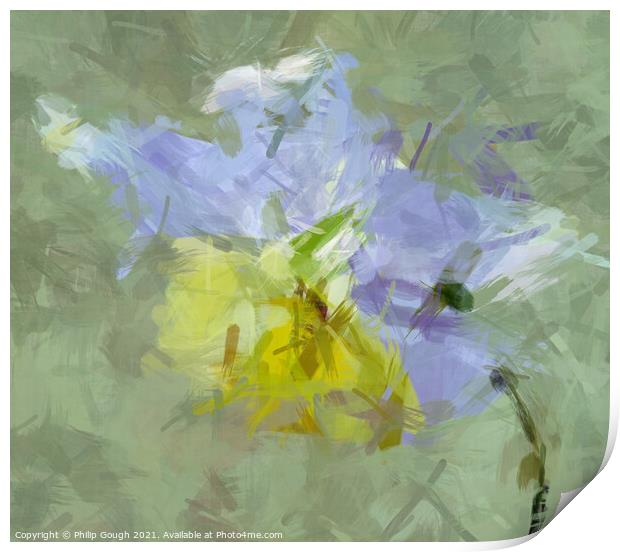 Floral shades Print by Philip Gough
