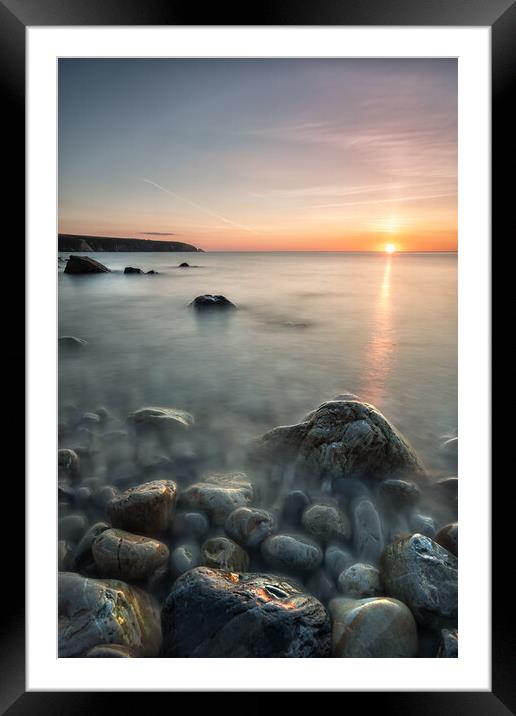 Aberbach sunset Framed Mounted Print by Jed Pearson