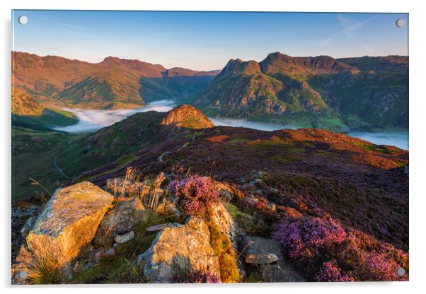 Classic Lake District Landscape Acrylic by John Finney