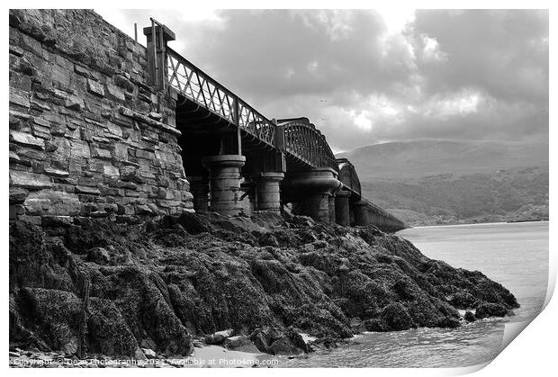 Barmouth Bridge  Print by Dean Photography