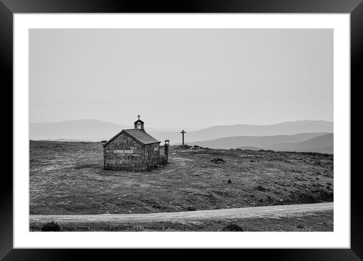 The Mystic Charm of Capela de Santa Maria Framed Mounted Print by Jesus Martínez