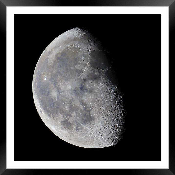 The Mineral Moon Framed Mounted Print by Susan Snow