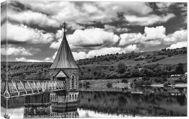  At Pontsticill Reservoir  Canvas Print by Ian Lewis