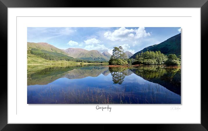One fine day Framed Mounted Print by JC studios LRPS ARPS