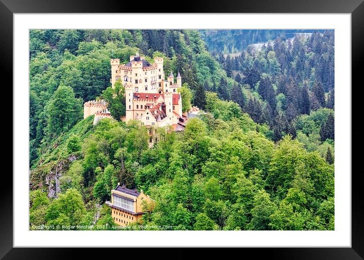 Enchanting Hohenschwangau Castle Framed Mounted Print by Roger Mechan