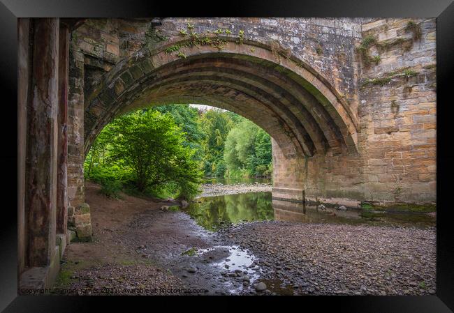 Under the bridge Framed Print by mark james