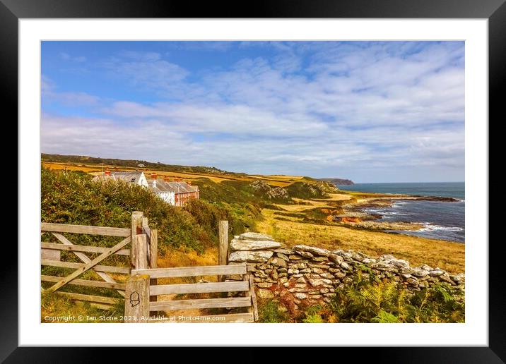Coastguard cottages  Framed Mounted Print by Ian Stone