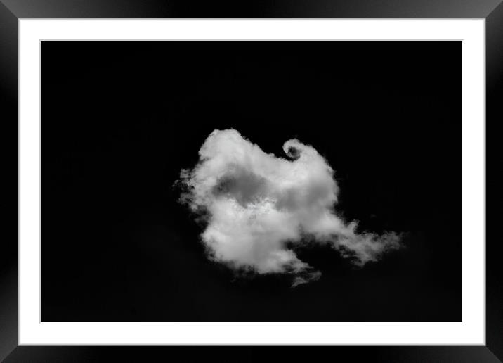 Ghost in the sky Framed Mounted Print by Dimitrios Paterakis