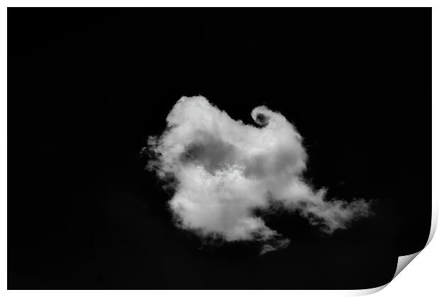 Ghost in the sky Print by Dimitrios Paterakis