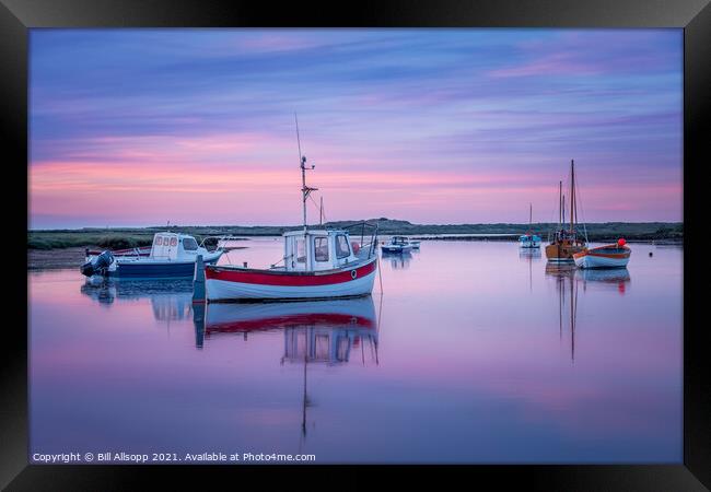 A fine end to the day. Framed Print by Bill Allsopp