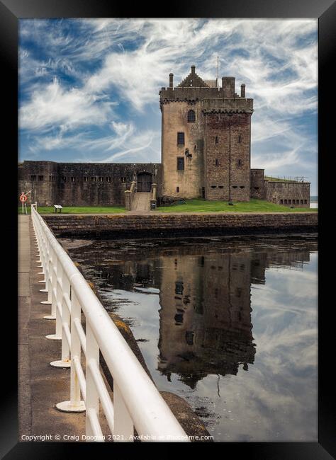Broughty Ferry Castle  Framed Print by Craig Doogan