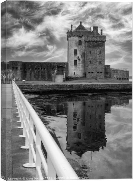 Broughty Ferry Castle - Dundee Canvas Print by Craig Doogan