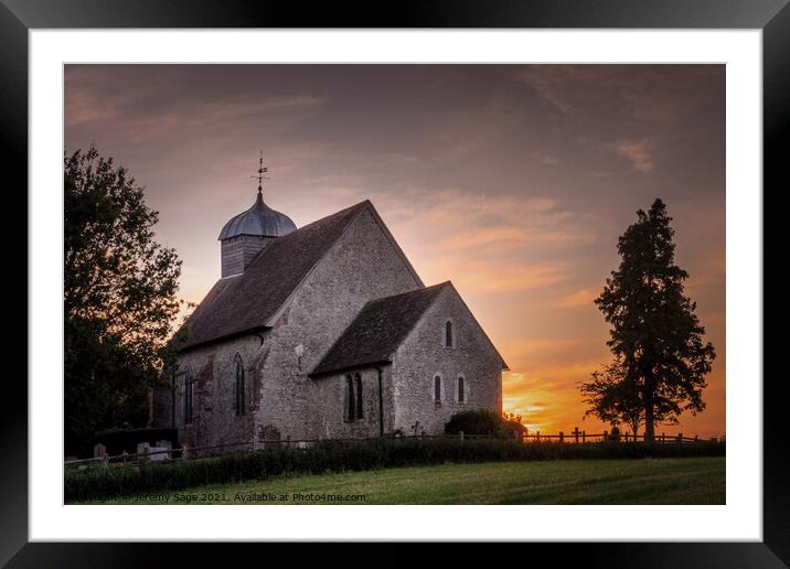 The Miracle of St. Rumwold's Church Framed Mounted Print by Jeremy Sage
