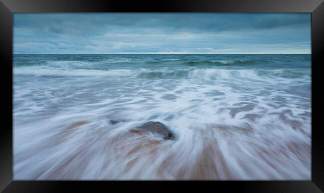 Cocklawburn Beach Northumberland Framed Print by Phil Durkin DPAGB BPE4
